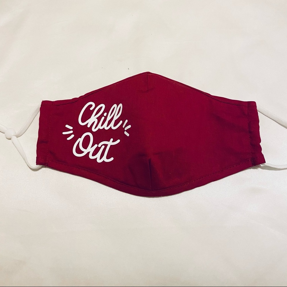 Chill Out Face Mask Contoured Cotton Wire Nose